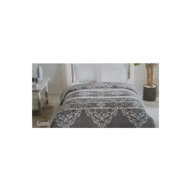 GRAND GRİ PAMUK BATTANİYE ÇİFT KİŞİLİK