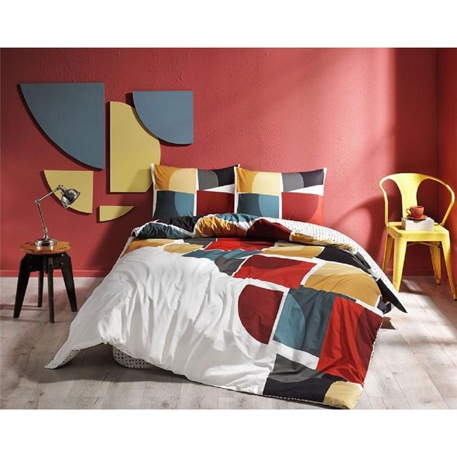 LEO HARDAL RANFORCE NEVRESİM TAKIMI ÇİFT KİŞİLİK