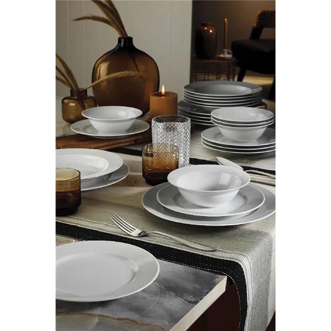 ZÜMRÜT 53 PARÇA YEMEK TAKIMI DEKORSUZ