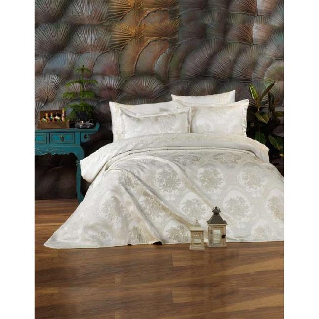 MİRA KREM YATAK ÖRTÜSÜ TEK KİŞİLİK